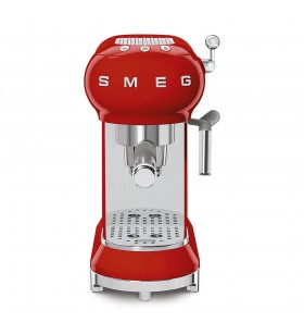 SMEG 50'S Style Retro Kırmızı Espresso Kahve Makinesi