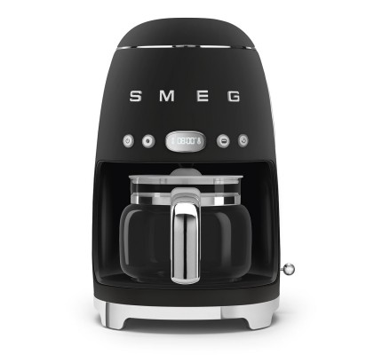 SMEG 50'S Style Retro Mat Siyah Filtre Kahve Makinesi Special Edition