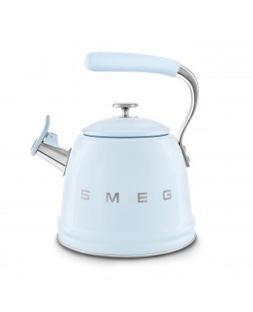 Smeg Düdüklü Ocak Üstü Retro Su Isıtıcı Mavi