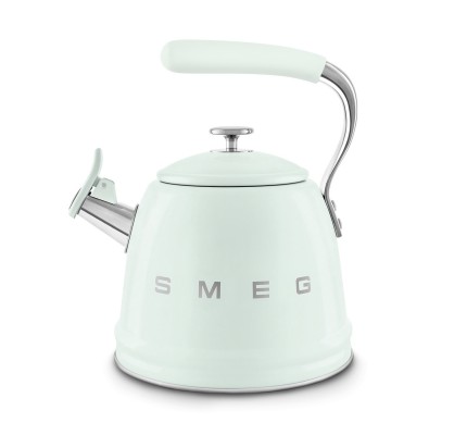 Smeg Düdüklü Ocak Üstü Retro Su Isıtıcı Yeşil