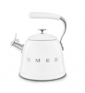 Smeg Düdüklü Ocak Üstü Retro Su Isıtıcı Beyaz