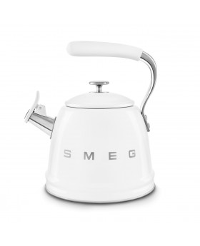 Smeg Düdüklü Ocak Üstü Retro Su Isıtıcı Beyaz