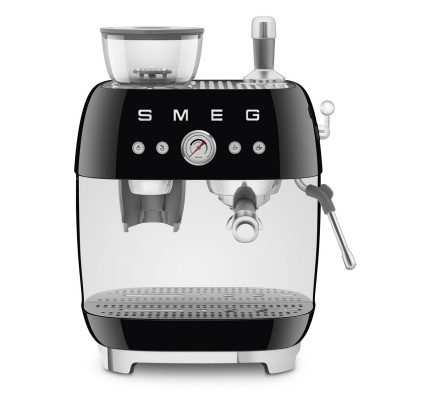 Smeg Öğütücülü Espresso Kahve Makinesi Siyah