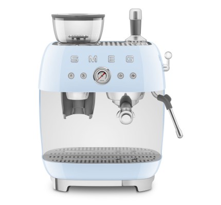 Smeg Öğütücülü Espresso Kahve Makinesi Mavi