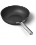 Smeg Cookware 50's Style Siyah Wok Tava - 30 cm