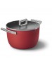 SMEG Cookware 50'S Style Kırmızı Tencere - 26 cm