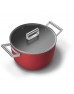 SMEG Cookware 50'S Style Kırmızı Tencere - 26 cm