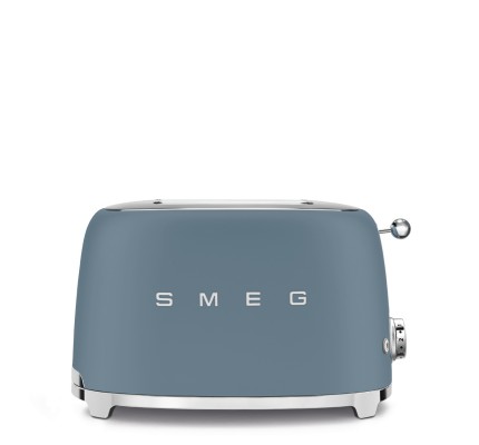 SMEG 50'S Style 2x1 Ekmek Kızartma Makinesi Mat Storm Blue