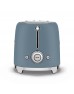 SMEG 50'S Style 2x1 Ekmek Kızartma Makinesi Mat Storm Blue