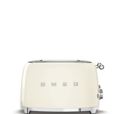 SMEG 50'S Style Retro Krem Ekmek Kızartma Makinesi 