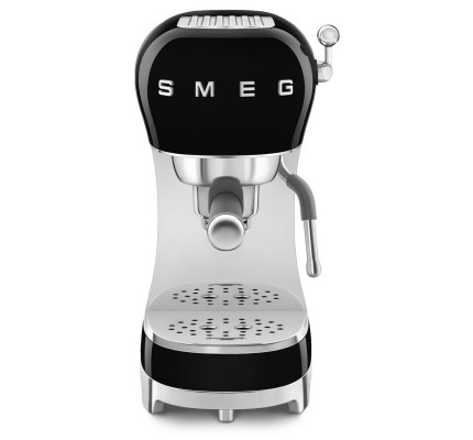 SMEG 50'S Style Retro Siyah Espresso Kahve Makinesi