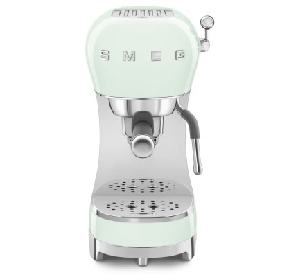 SMEG 50'S Style Retro Pastel Yeşil Espresso Kahve Makinesi