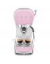 SMEG 50'S Style Retro Pembe Espresso Kahve Makinesi